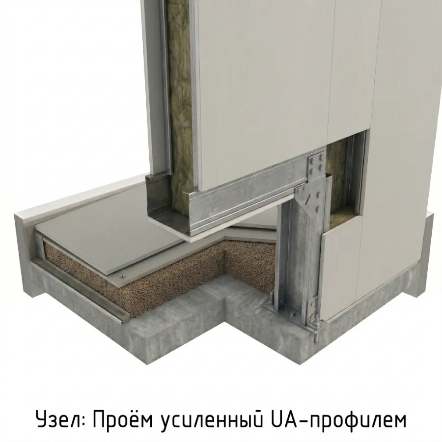 uzel proem usileniy ua profilem